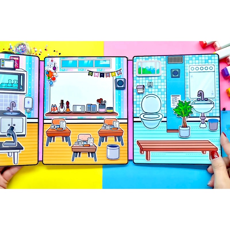 Toca Life World Quiet Book Toca Bocas Classroom Manual Shopee Singapore 0111