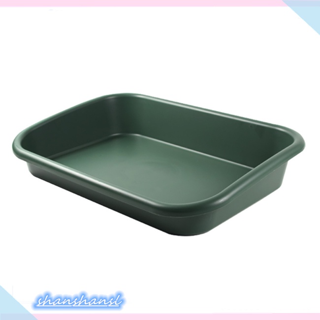 Shanshan Low Entry Senior Cat Litter Box Large Size Low Entry Open Top Pet Litter Box Cat Toilet For Senior Kitten Shopee Singapore