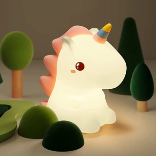 Luminous Toys Give Gifts Festival Lighting Rabbit Unicorn Pentagram Moon  Cloud Dinosaur Shape LED Lamp Night Light Bedroom Decor