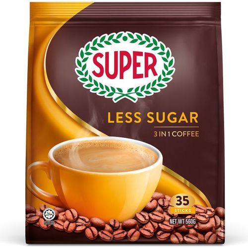 SUPER 3in1 Instant Coffee Less Sugar 560g Shopee Singapore