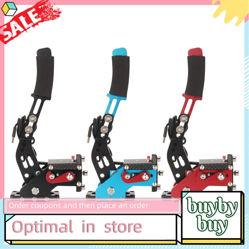 Buybybuy USB Handbrake 64 Bit Contactless Switch 2 in 1 High Accuracy Sim for G29 Windows T500