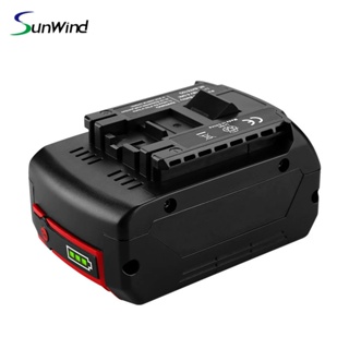 18V 6000mah Rechargeable Li-ion Battery For Bosch 18V Battery Backup 6.0A  Portable Replacement For
