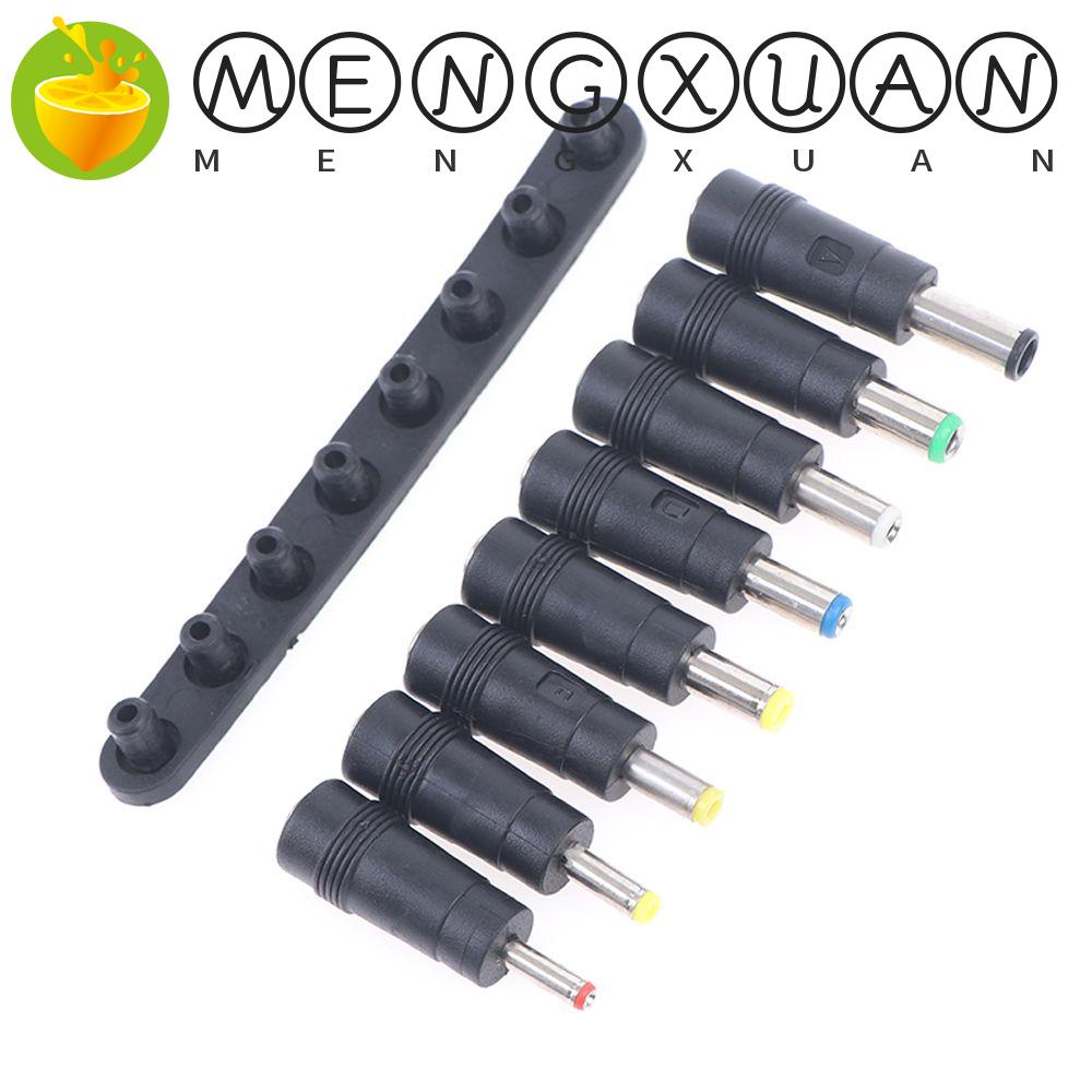 MENGXUAN Interchangeable Plugs 8 Male Universal Laptop Power Adapter Conversion Plug 8 in 1