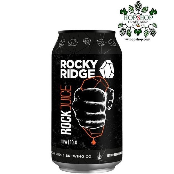 Rocky Ridge Rock Juice V14.1 Hop Pellets Triple IPA 375ml | Shopee ...