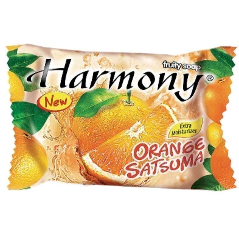 Harmony Fruity Refreshing Soap 70gr Sabun Mandi / Merah Jingga Official - Gambar 3