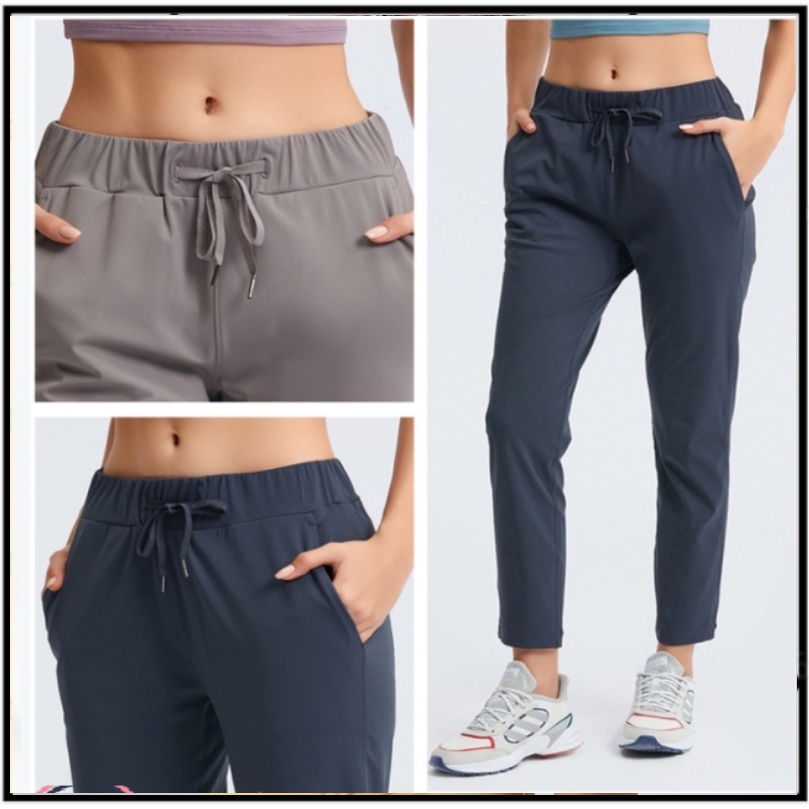 Lululemon On The Fly Pant 28 Casual Sports Pants Drawstring Stretch Sports  Pants Cotton Casual Pants DL081
