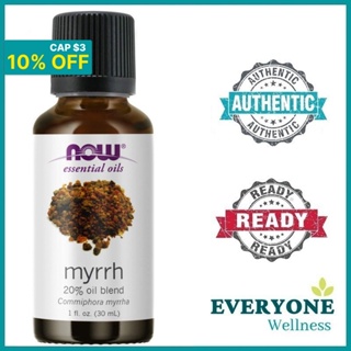 HIQILI Myrrh Essential Oil, Premium Grade Myrrh Oil for Meditation Aromatherapy Skin Care Diffuser, 100ml 3.38 fl oz