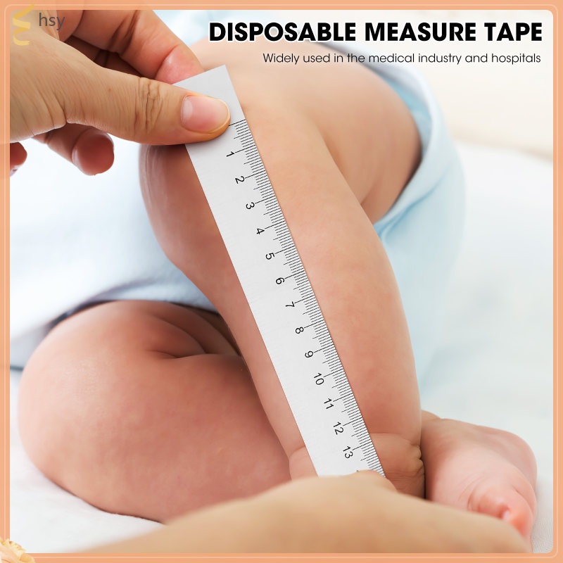 Disposable Wound Measuring Ruler Premium Paper Tape Measure