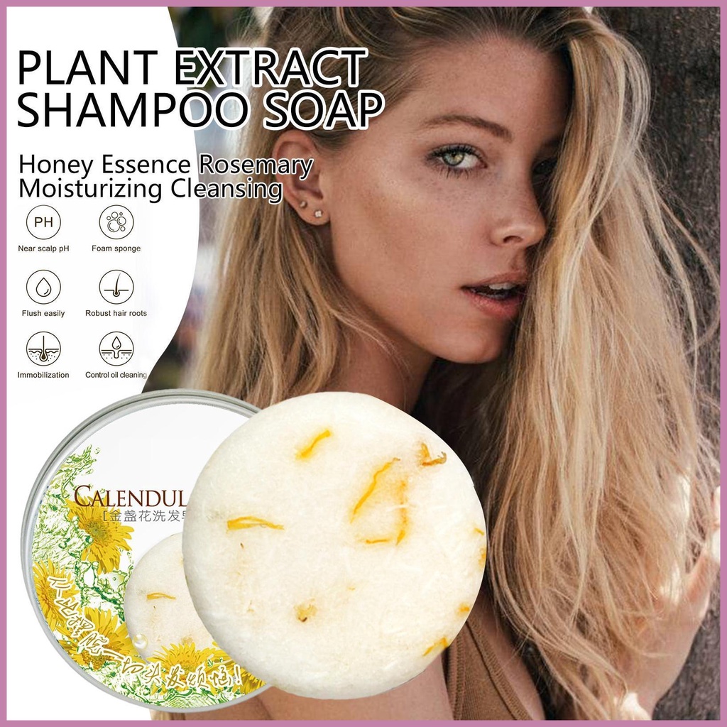 Hair Growth Shampoo Bar Calendula Solid Shampoo Bar Natural Bar Shampoo And Conditioner For Hair 0628