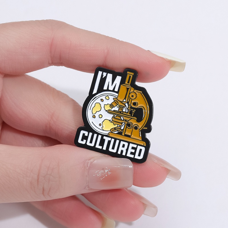 Science Brooch Chemistry Periodic Table Test Tube DNA Microscope Math ...