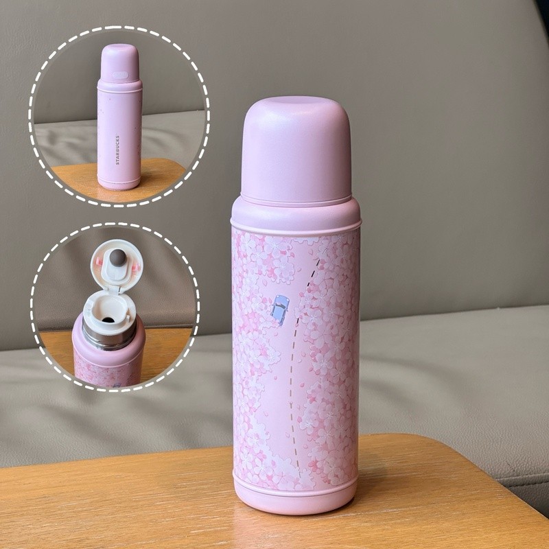 Starbucks China 2025 Sakura Season Collection Spring Blossom Pink