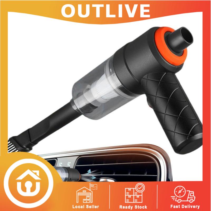 Mini Vacuum Cleaners Dual Use 4000Pa Wireless Small Car Vacuum Cleaner ...