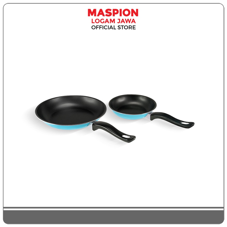 Maspion Maslon Frypan Non Stick Alumunium Fancy Set 18/23 cm - Gambar 4