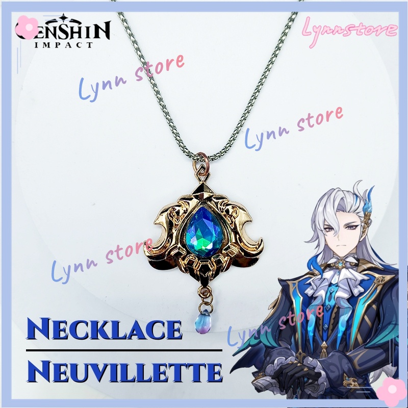Game Genshin Impact Jewelry Charms Vision Necklace Pendant GENSHIN