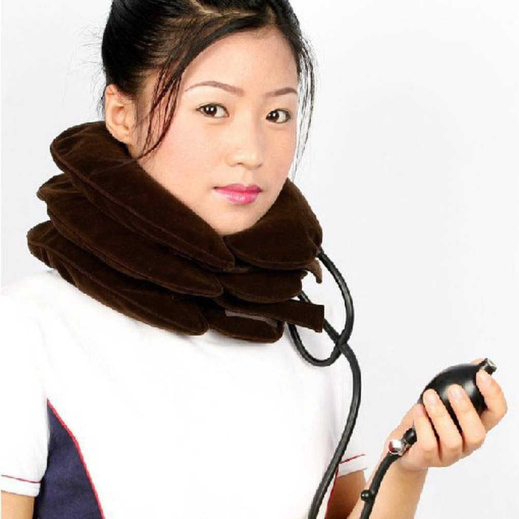 Inflatable Cervical Vertebra Neck Traction For Head Back Shoulder Neck ...