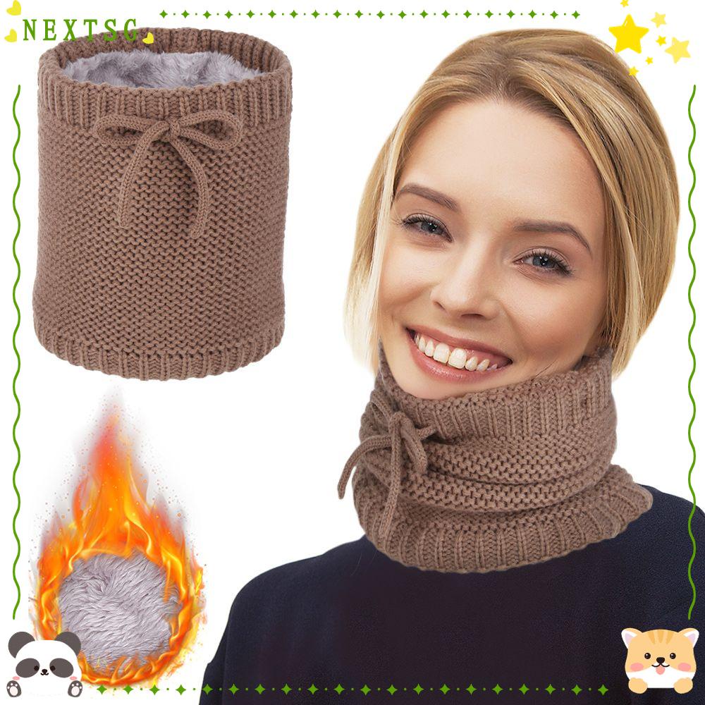NEXTSG Winter Ring Scarf Men Women Thick Warm Snood Scarves Shopee Singapore
