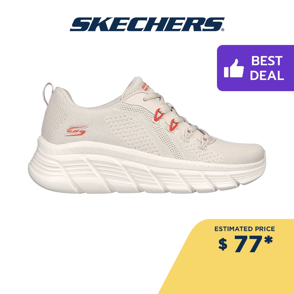 Red sale skechers bobs