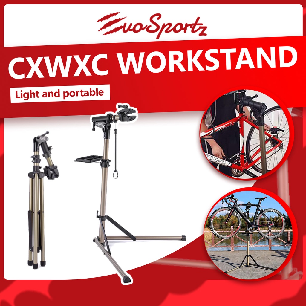 CXWXC Workstand RS100 Bicycle Mechanic Repair Stand Bike Storage