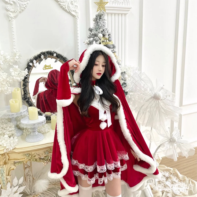 Christmas theme sale dress for girl