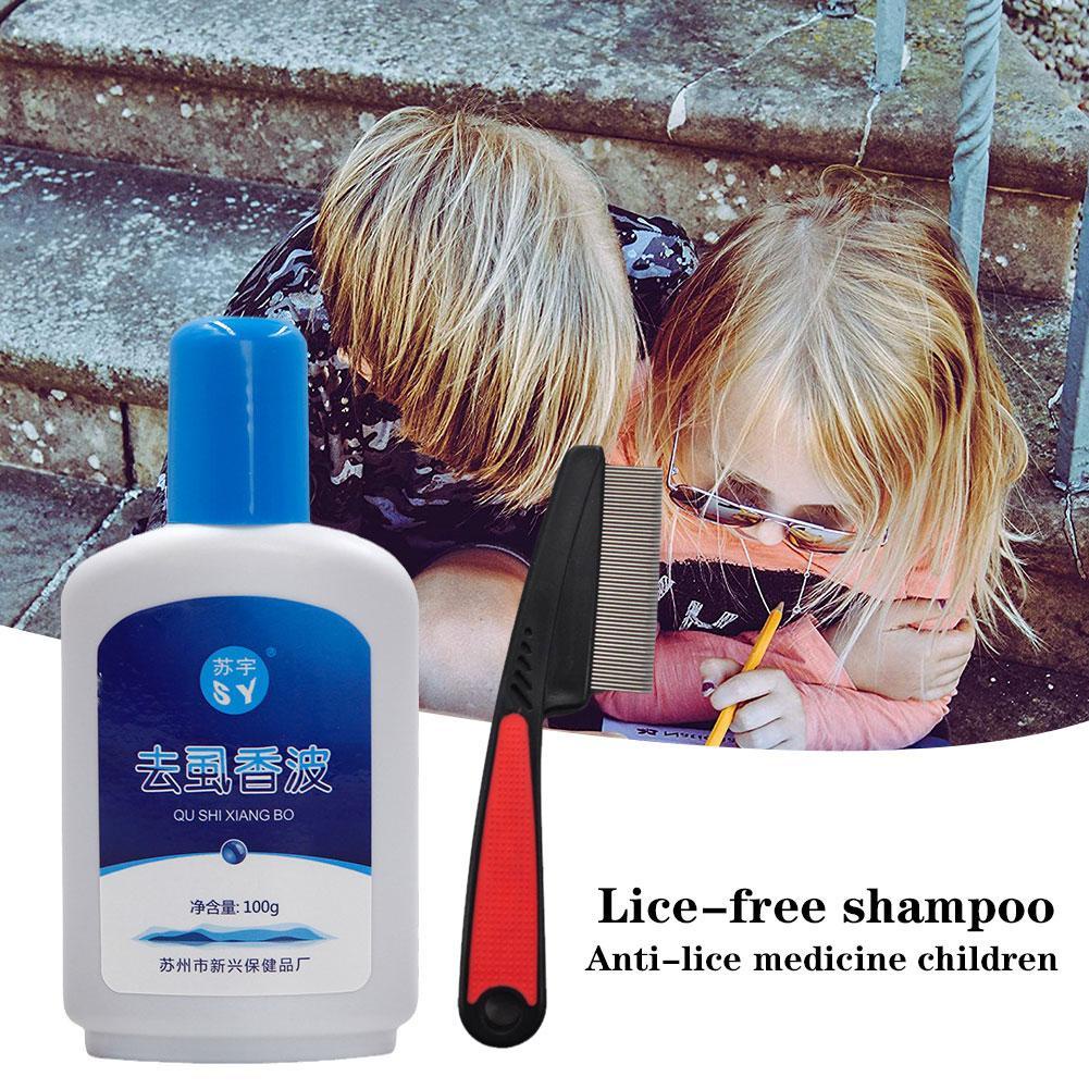100g Children's Antilice Shampoo For Removing Head Lice Eggs And Long