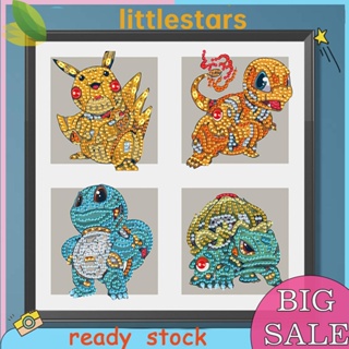 Japanese Style Pokemon 5D Diamond Painting New 2023 Pikachu Full Diamond  Mosaic Animal Cross Stitch Kits