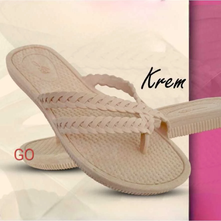 ago ATT RL 205 Tali Kepang Sandal Jepit Sandal Wanita casual murah Original 37-40 - Gambar 2