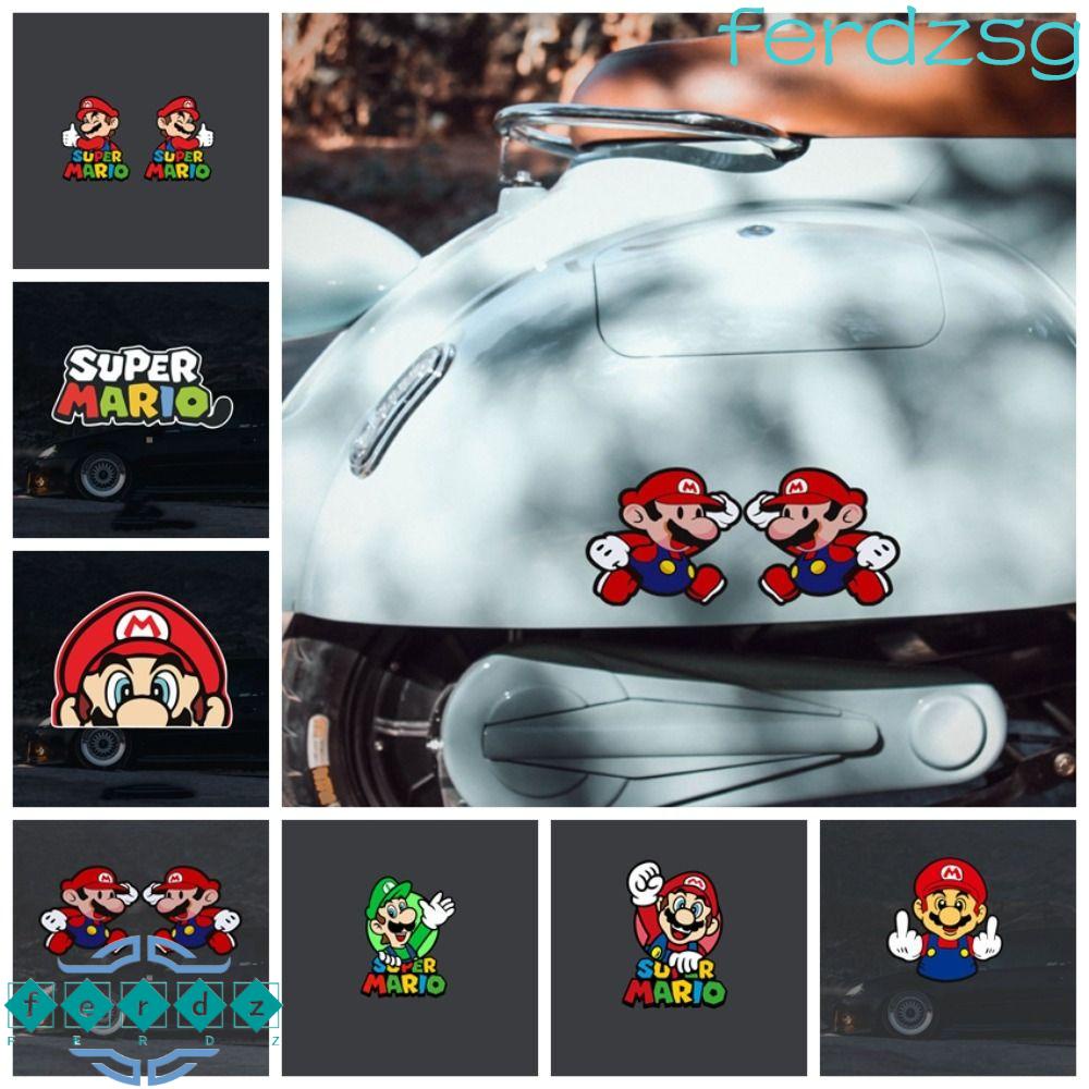 JENNIFERDZSG Super Mario Car Decal, Mario Bros Super Mary Super Mario