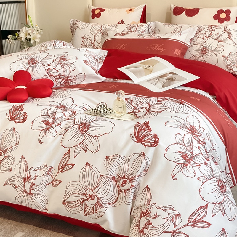 Wedding quilt set sale