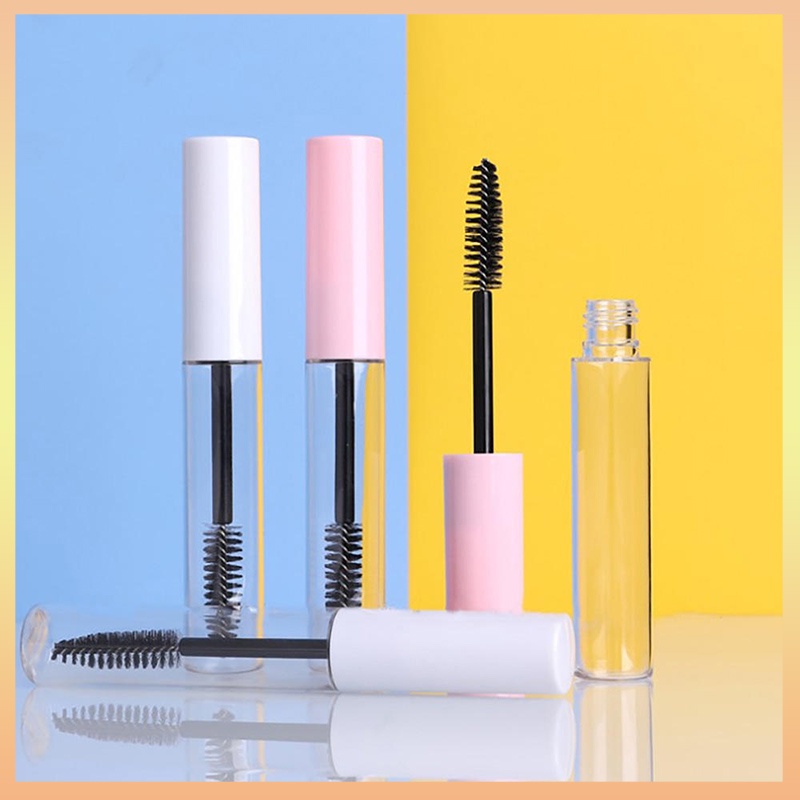 5 Pieces 10ml Empty Mascara Tube Wand Eyelash Cream Container Bottle