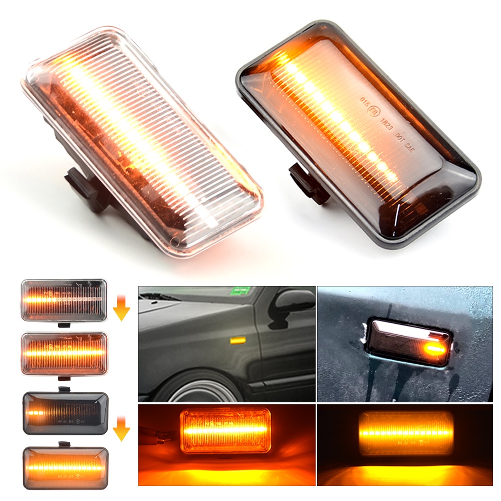 Side Marker Light Dynamic LED Turn Signal Flashing Indicator Blinker