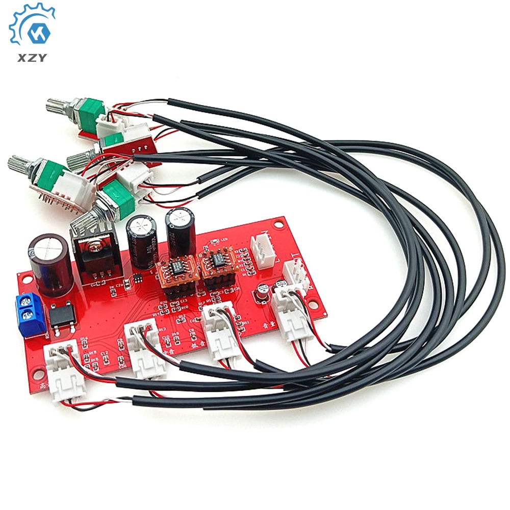AD828 Preamplifier Volume Control Board with Treble Midrange and Bass ...