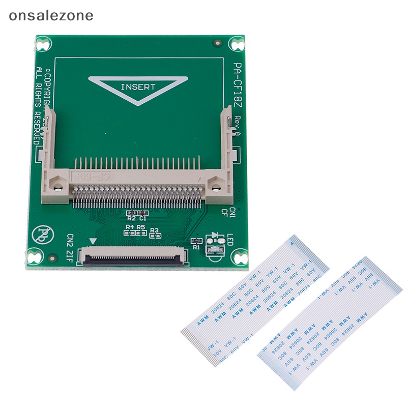onsalezone 1Pc CF compact flash card to 1.8 Inch ZIF/CE adapter for