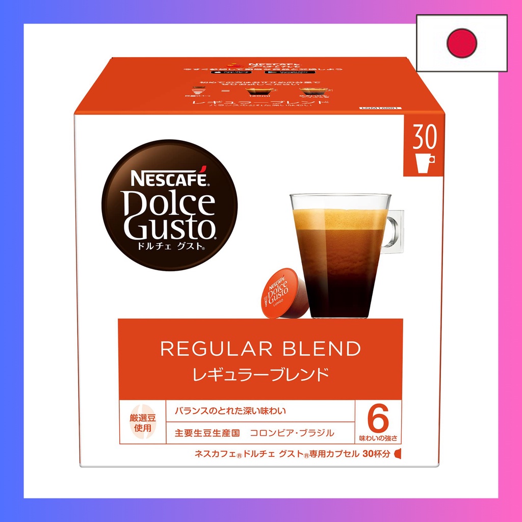 Nescafe NDG Dolce Gusto Exclusive Capsules Regular Blend 30P 1 pc