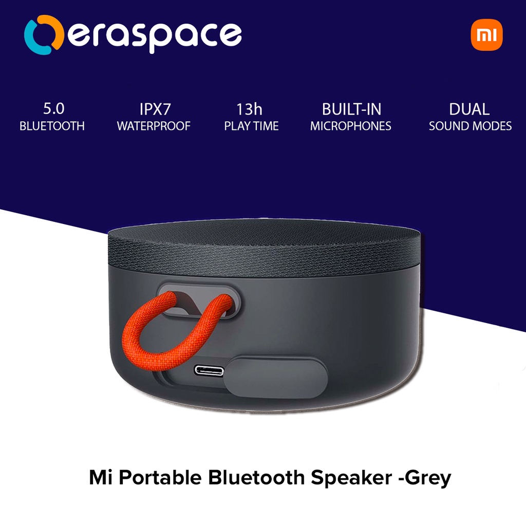 Mi bluetooth speaker mini hot sale grey