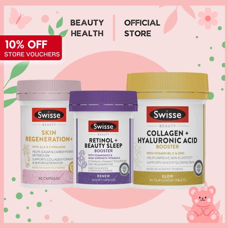 [sg L Authorized] Swisse Skin Regeneration + 60 Capsules [beautyhealth 