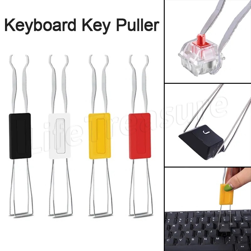 2 In 1 Keyboard Key Cap Puller Button Extractor Tool Universal