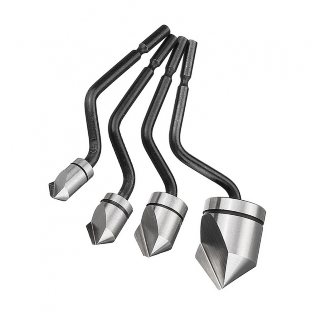 Chamfering Cutter Hand Operated Tool Aluminum Rotatable Trimming