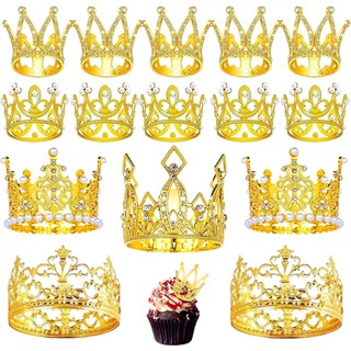 Crown Cake Topper Mini Crown Tiny Crown for Cake Topper Mini Tiara ...