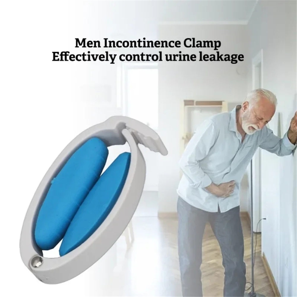 Medical Urinary Incontinence Penile Clamp Male Adjustable Silicone