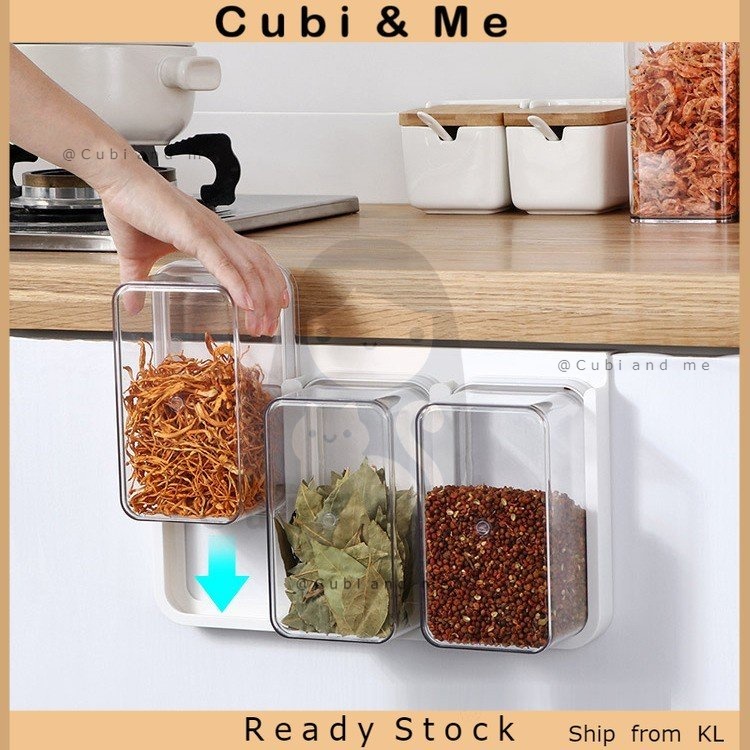 C&M Food Grade Transparent Sealed Tank Kitchen Leakproof Storage Tank ...