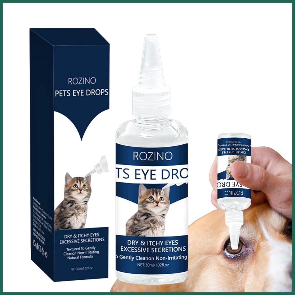 Eye Drops for Dogs Gentle Formula Conjunctivitis Eye Drops for Dogs
