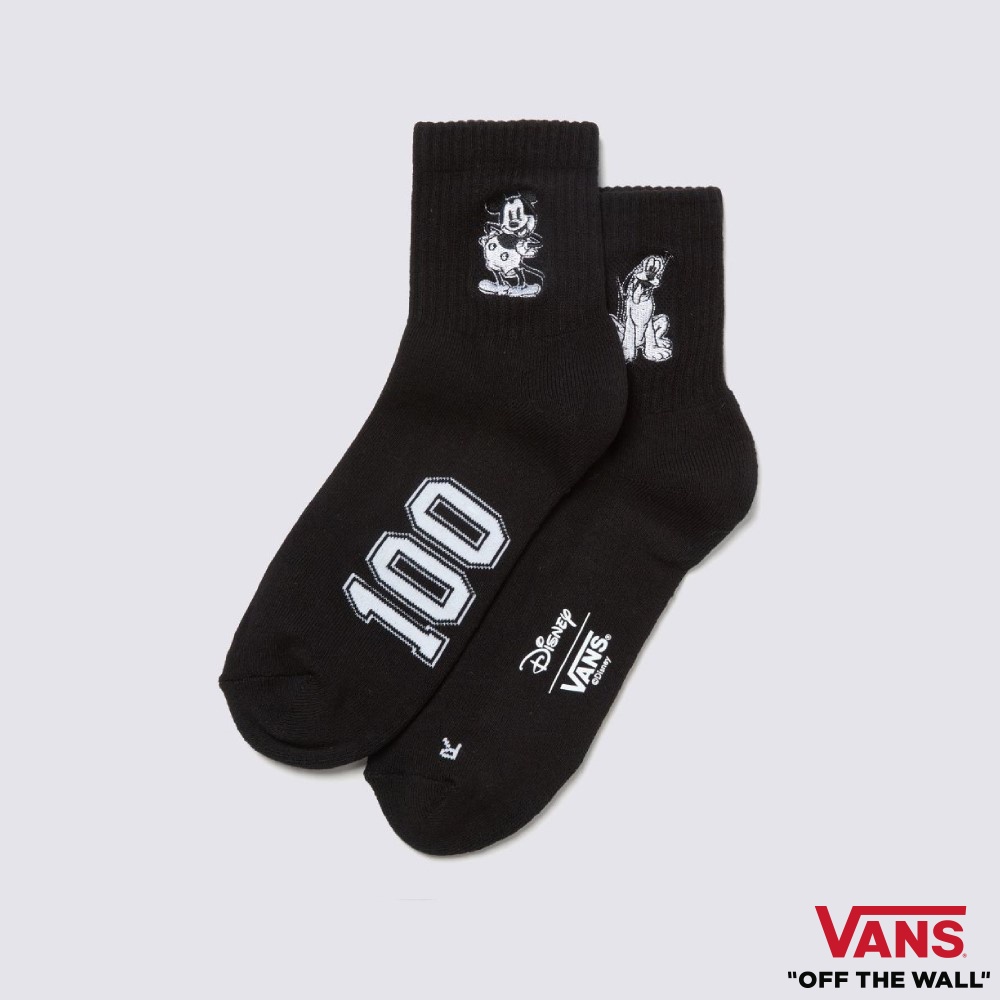 Disney X Vans Club Half Crew Socks Men BLACK VN000FZRBLK1 Shopee Singapore