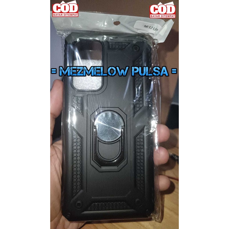 MAGNET ALITA /  Hardcase Armor Case Hard Case Ring Stand Case XIAOMI 12 LITE - Gambar 2