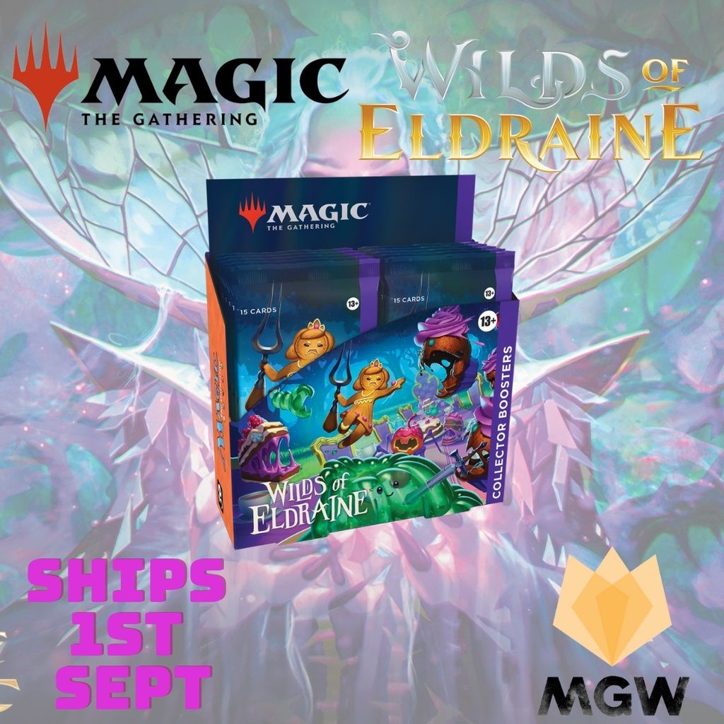 Magic The Gathering Wilds of Eldraine Collector Booster (15 Magic Cards)