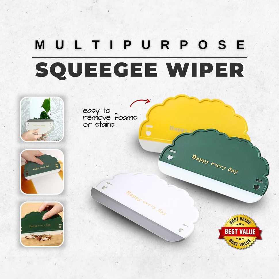 Cloud Shape Glass Wiper Multi Purpose Mini Soft Silicone Bathroom ...