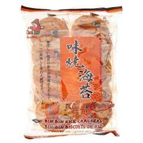 Bin Bin Rice Crackers Spicy Seaweed Flavour 135g Shopee Singapore
