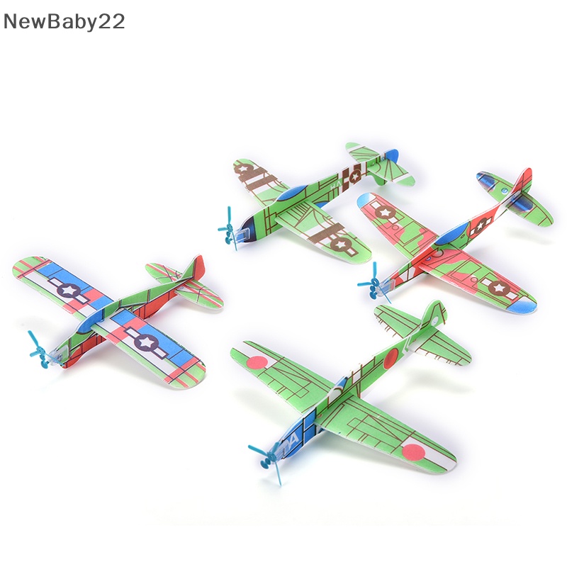 NN 12PCS/Set Foam Glider Prop Flying Gliders Plane Aeroplane Kids