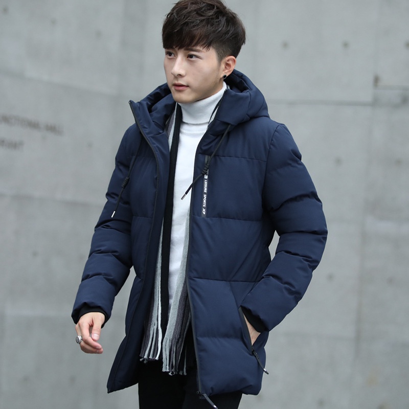 Mens down hot sale parka coat