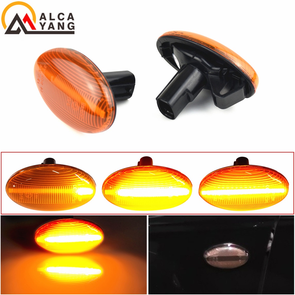 NEW Car Side Marker Lamp Dynamic LED Turn Signal Lights For Subaru