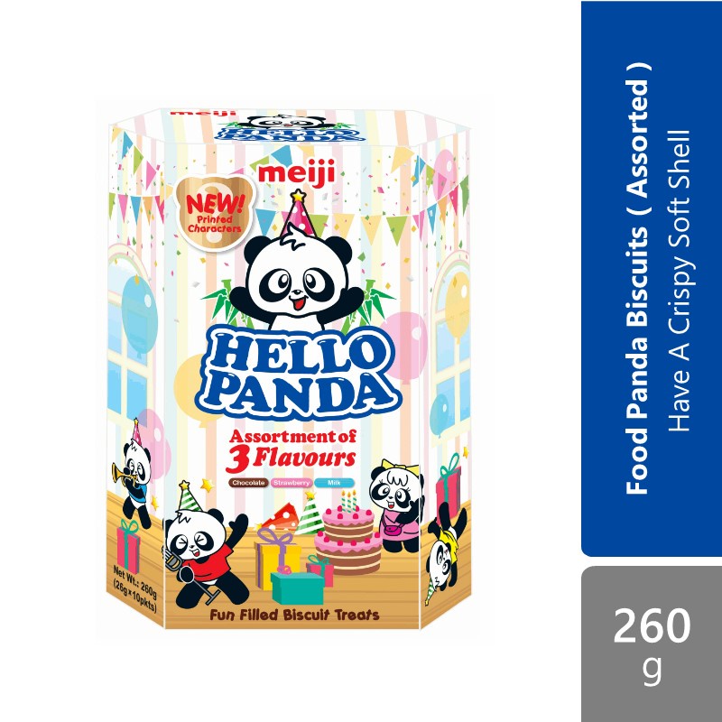 Alpro Sugi Meji Hello Panda Family Pack 260g ( Chocolate Strawberry ...